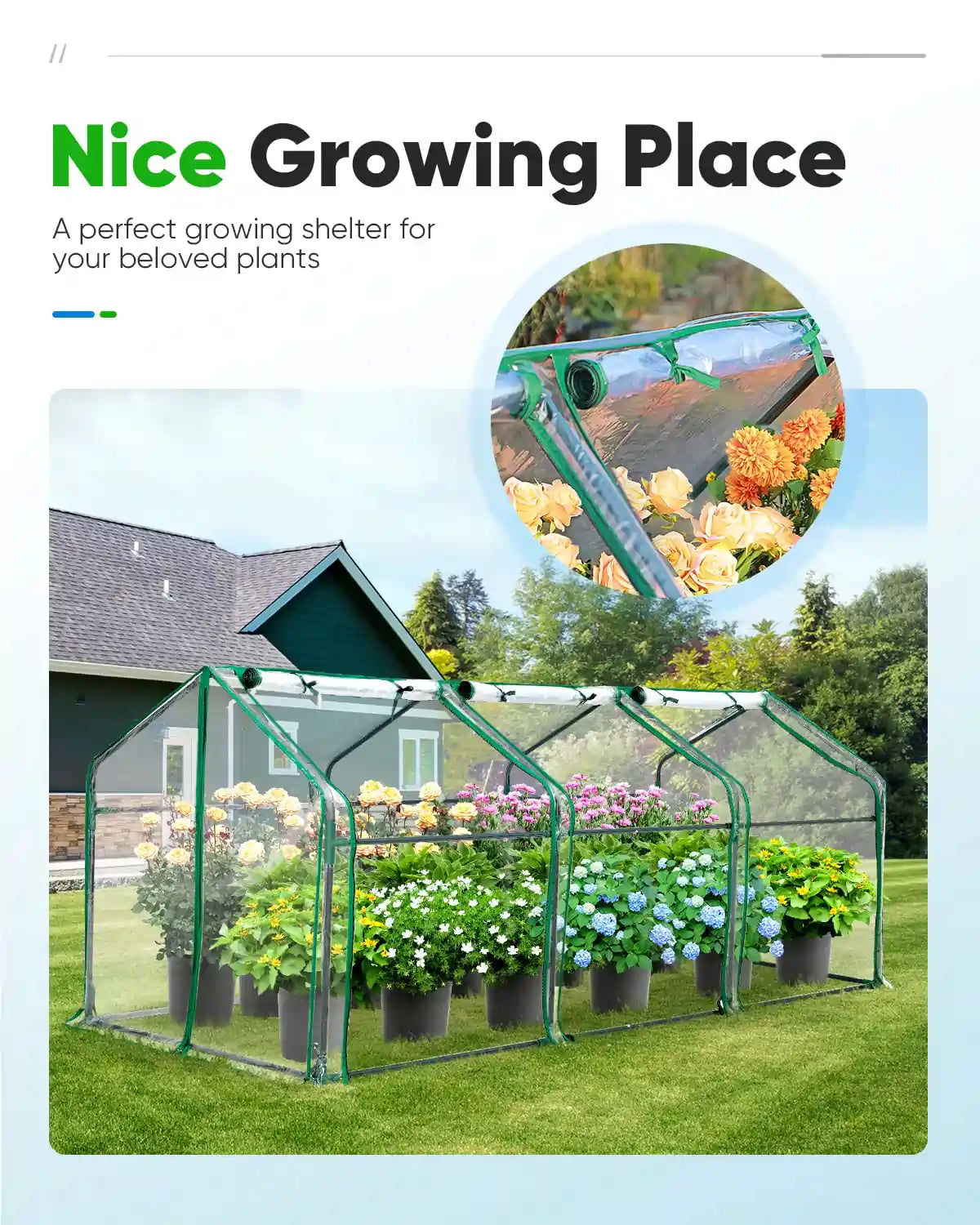 95x36x36 Grennhouse detail#color_clear