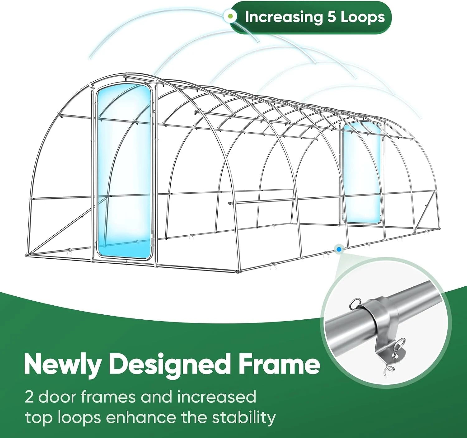 Newly designed frame#color_25ft-Green