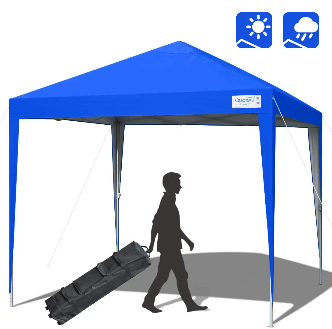 Blue 10x10 pop up canopy without sidewall#color_ royal blue