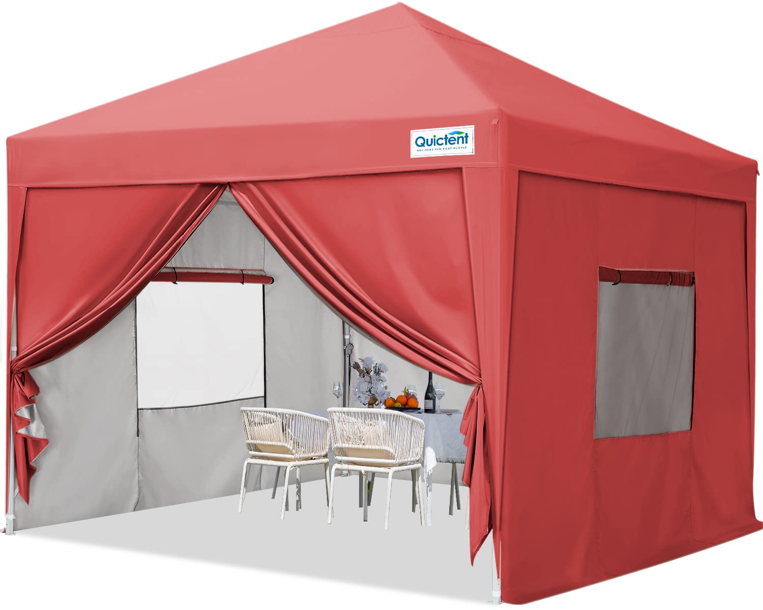 Quictent Privacy Portable Pop Up Canopy with Sidewalls