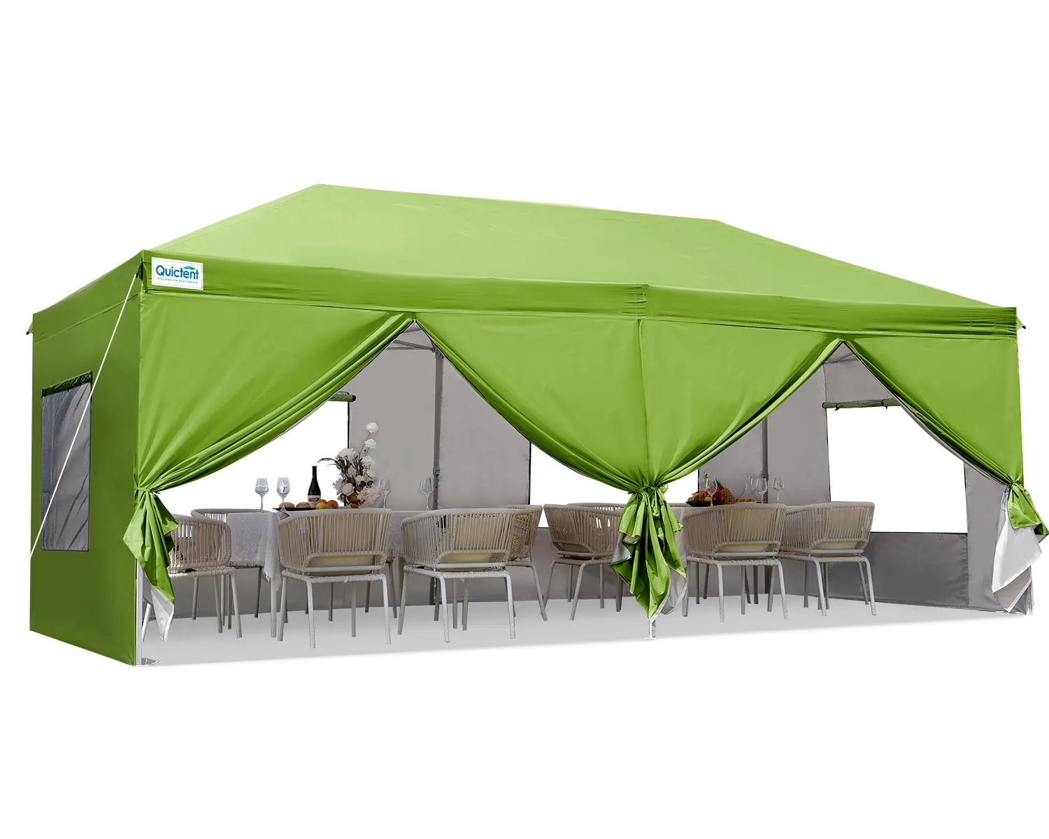 Quictent Privacy Portable Pop Up Canopy with Sidewalls
