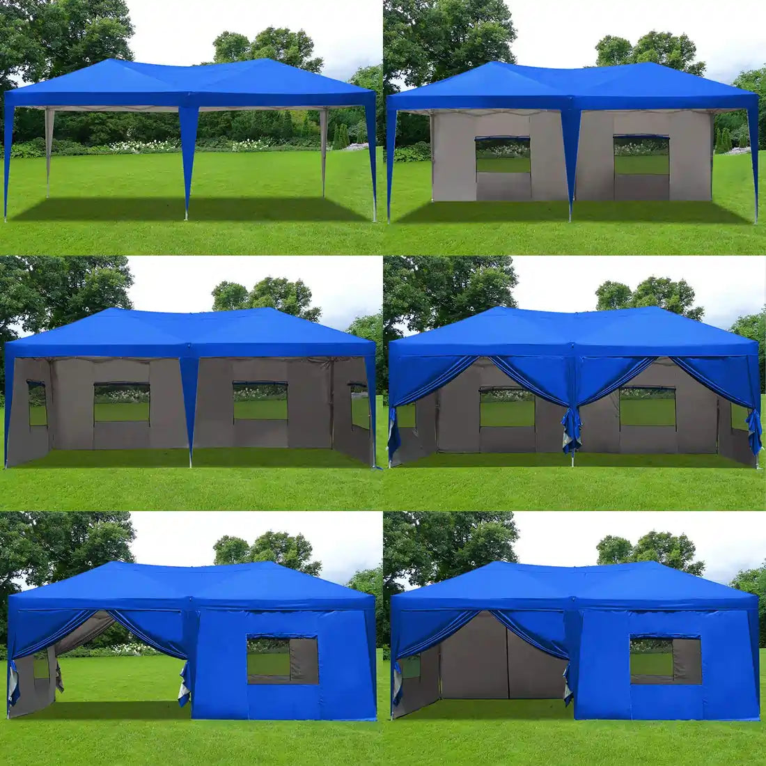 blue pop up tents 10x20#color_royal blue