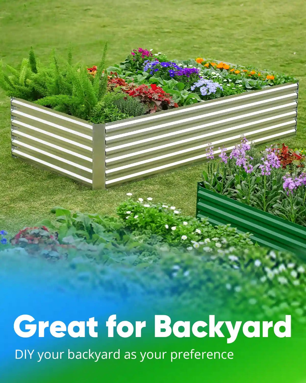 diy your backyard as your preference#color_silver