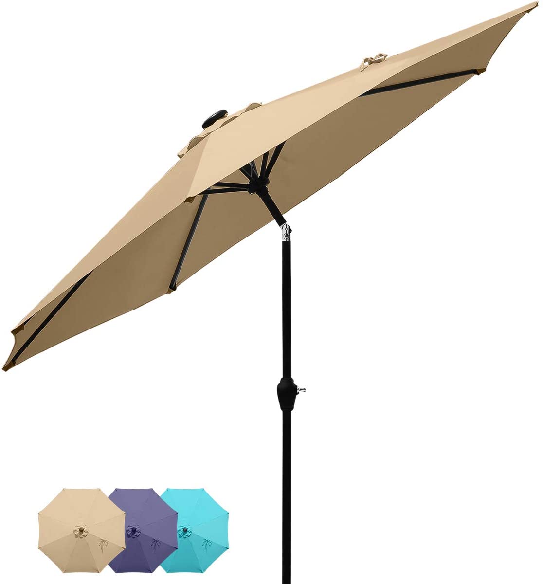 7.5' Patio Table Umbrella#color_tan