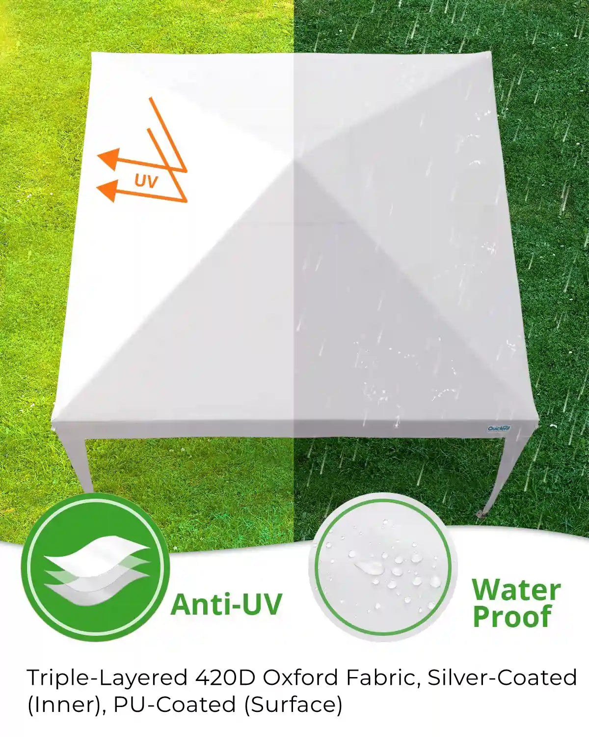 white 10x10 upgrade pop up canopy cover#color_white