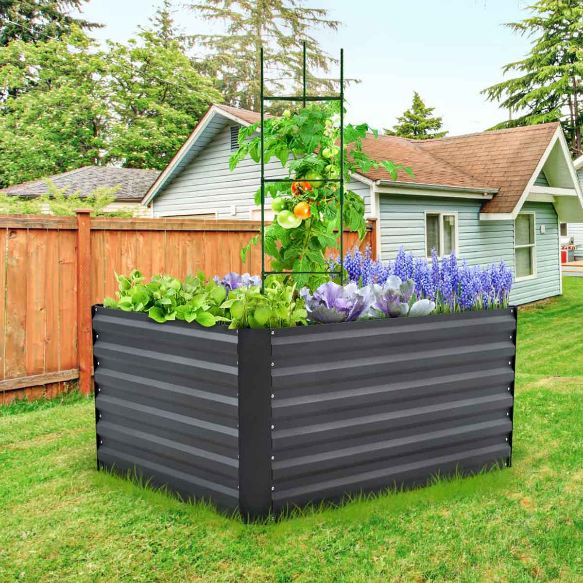 dark grey garden bed#size_4x3x2ft