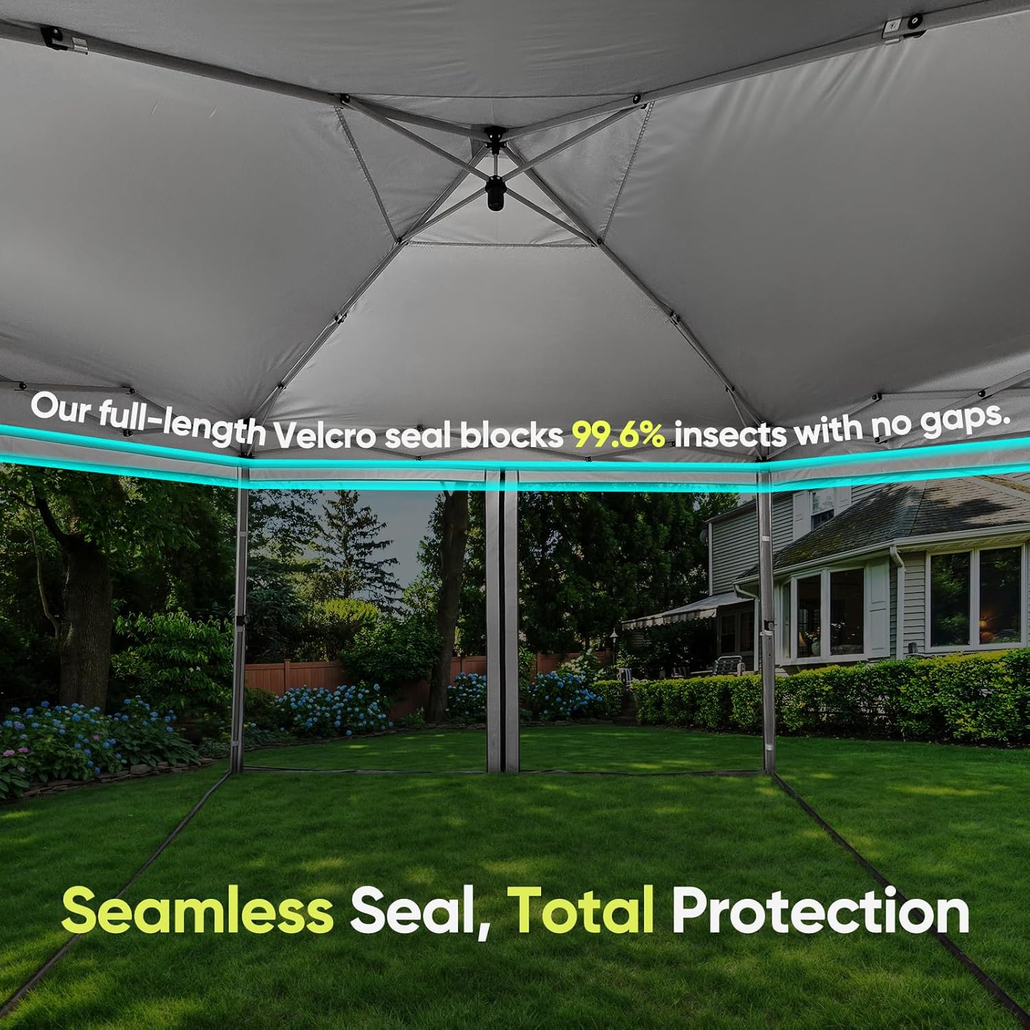 8' x 8' Pop Up Canopy package list#color_tan