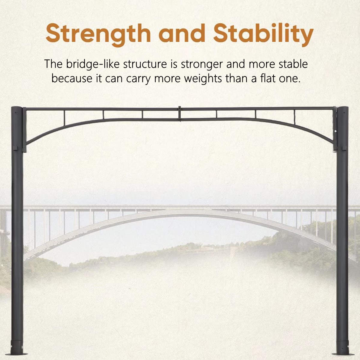 Patio Gazebo - strength and stability