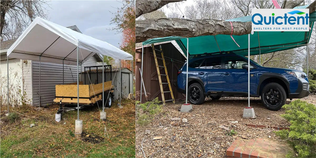 carport setup