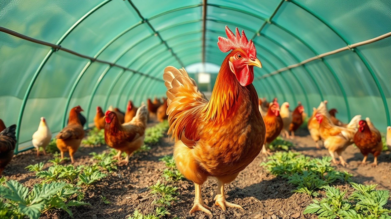 Maxmize Your Greenhouse Year-Round: Housing Chickens Inside for Winter