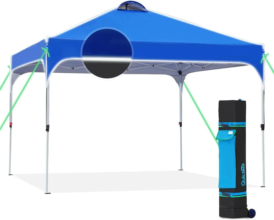 Blue 10 x 10 Pop up Canopy Tent#color_blue