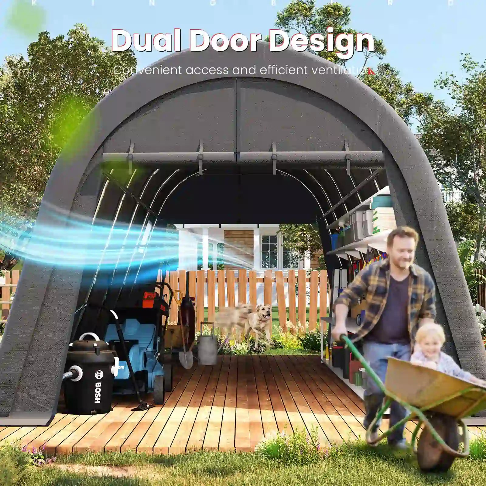 Widen and Heighten Door design#size_12' x 20'