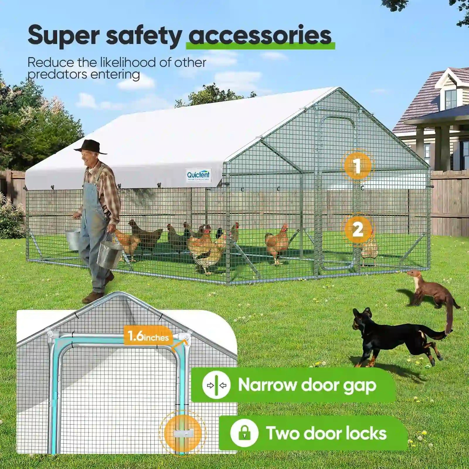 300 of zip ties are included#size_12x9FT Regular