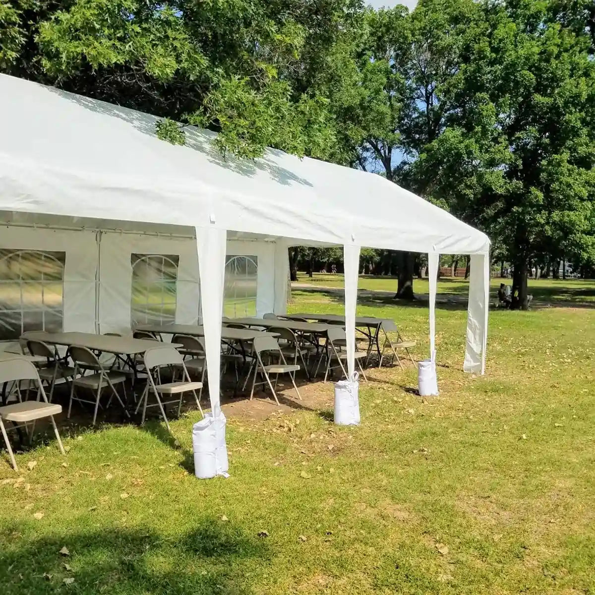 13' x 26' Party Tent -White