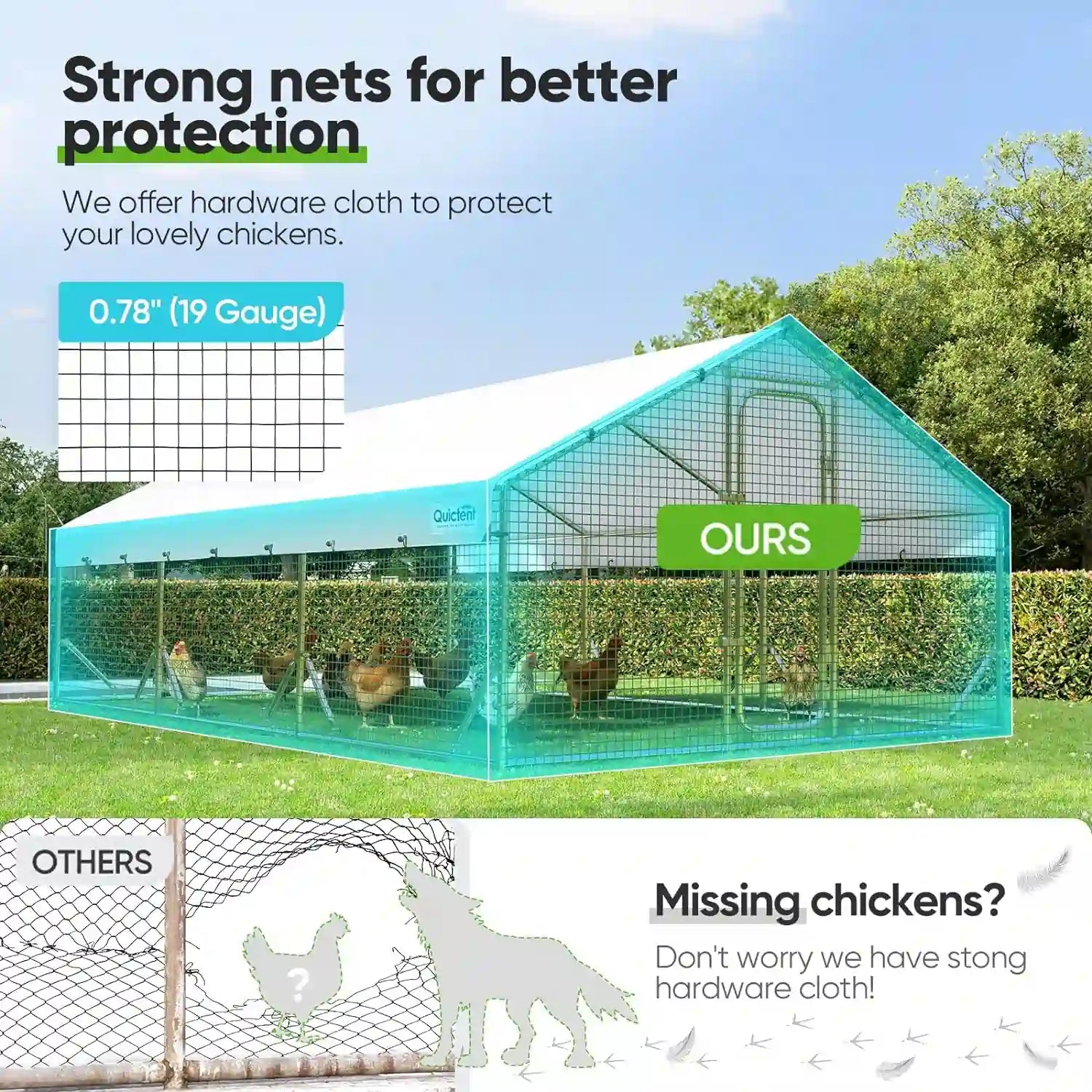 Strong nets for better protection#size_18x9FT with ladder