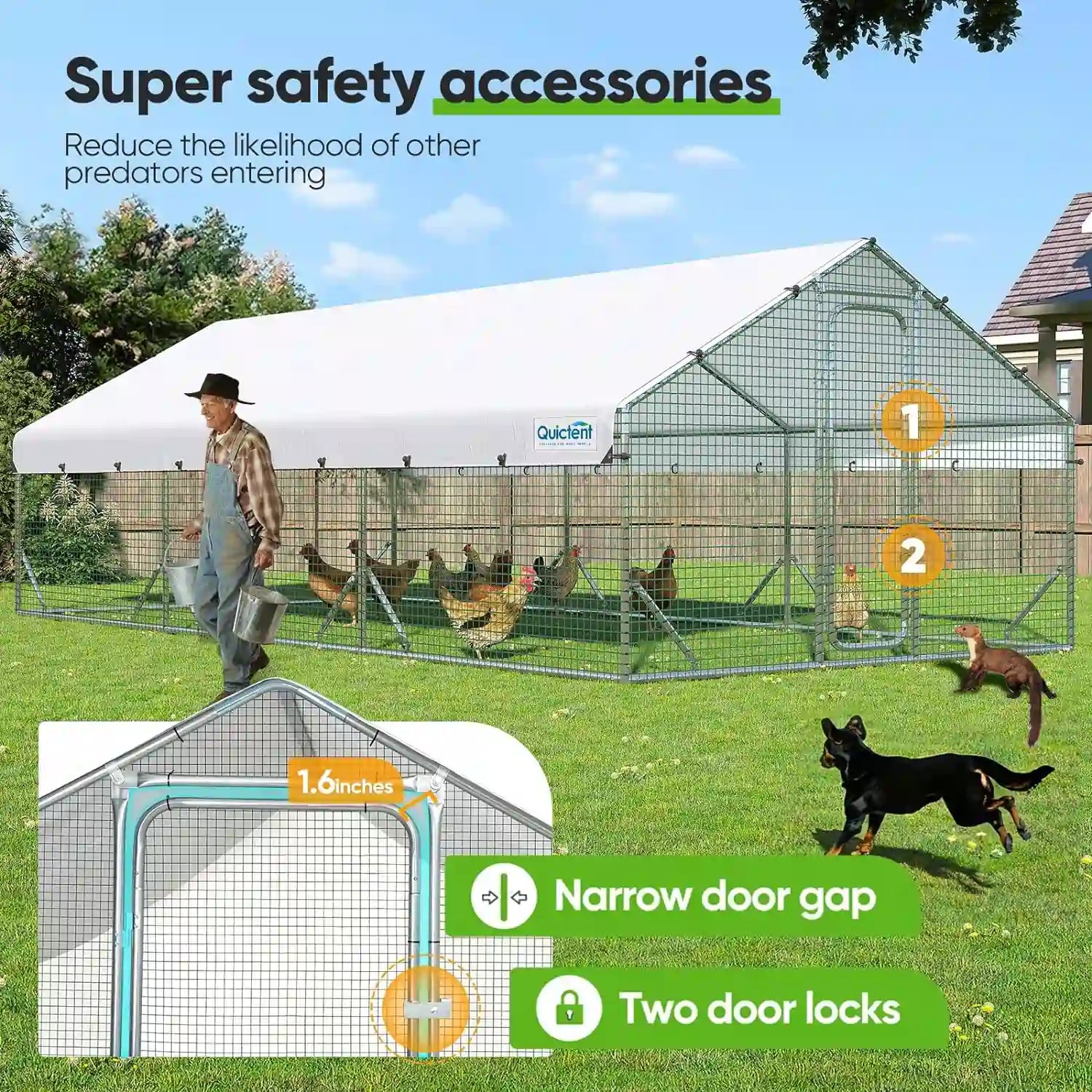 Super safety accessories#size_18x9FT with ladder