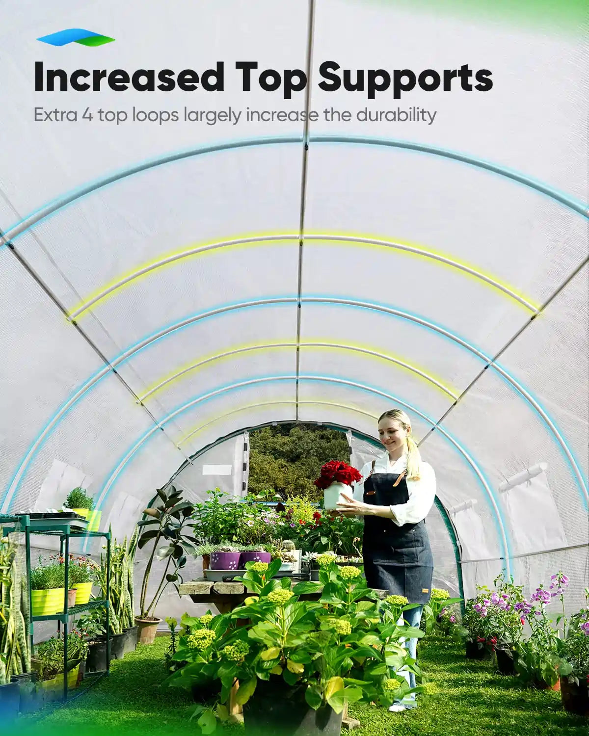 Increased top supports#color_20ft-White