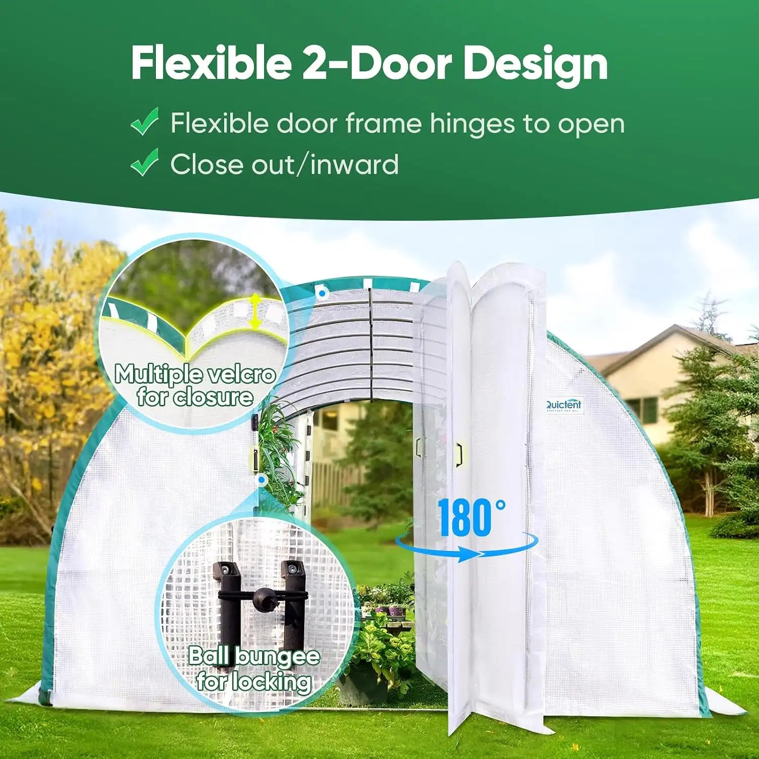 Flexible 2-door design#color_20ft-White