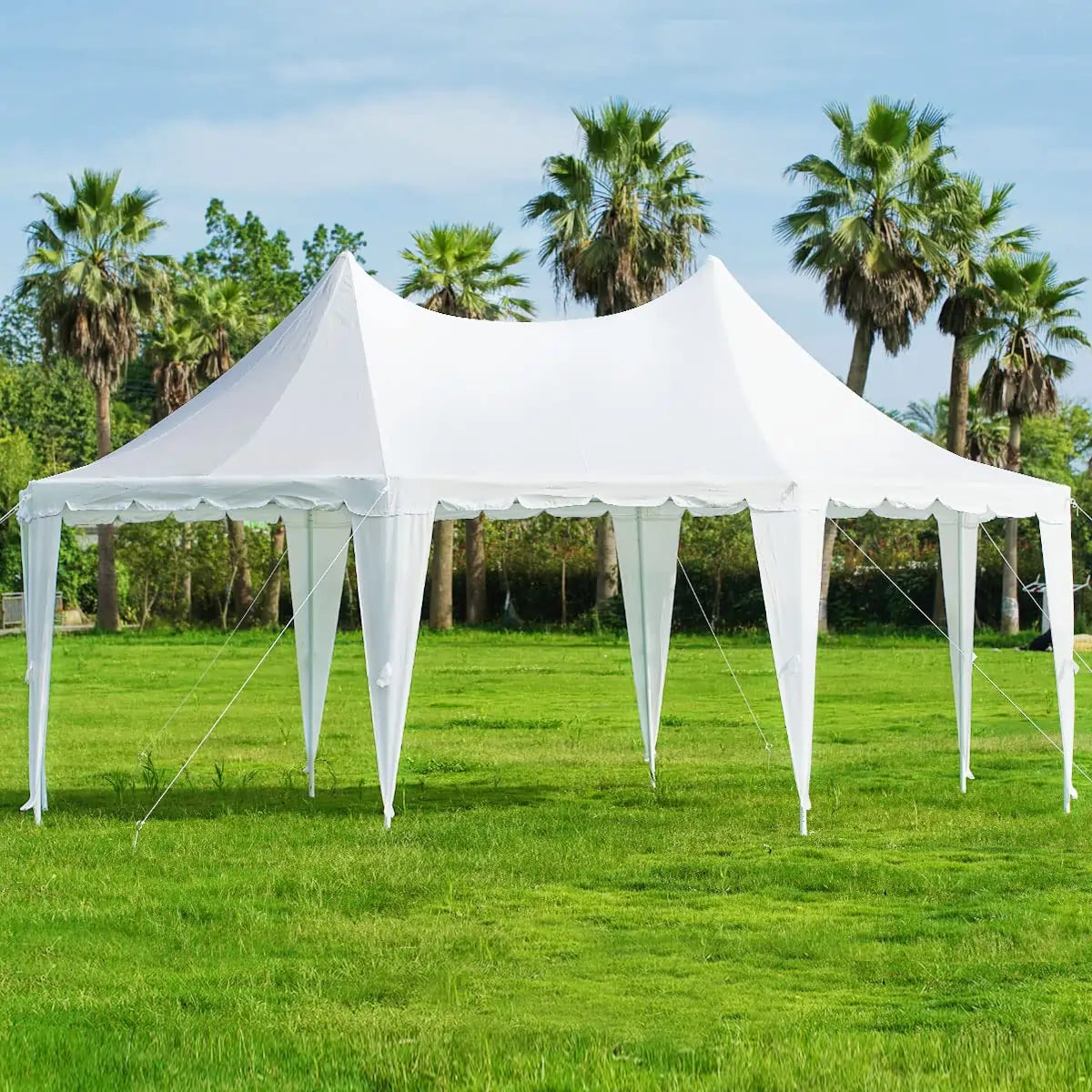 White wedding tents hot sale