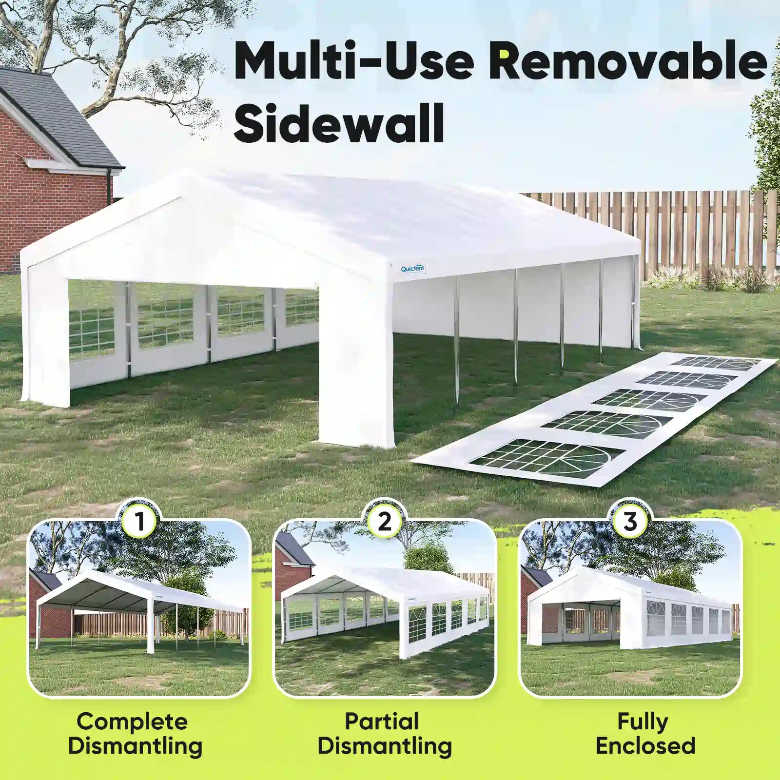 removable sidewalls#size_20' x 30'-basic