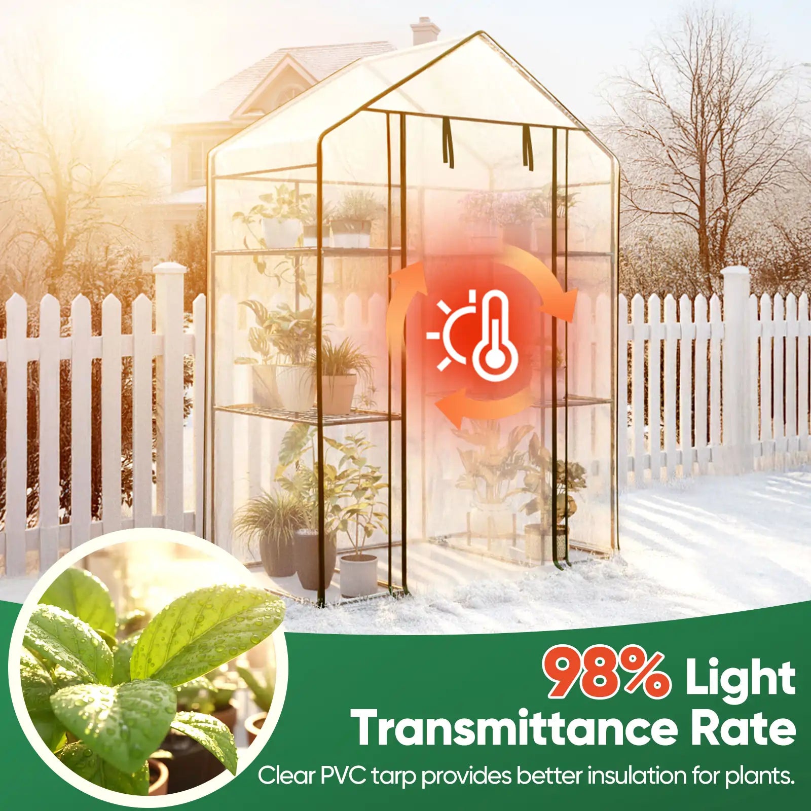 98% light transmittance rate#color_clear