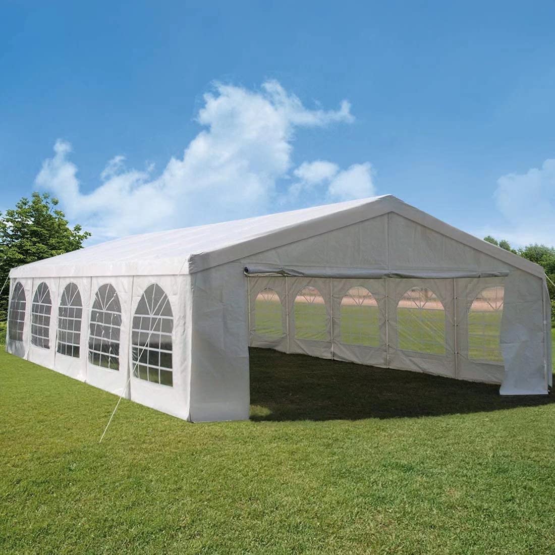 Large 16' x 32' Party Tent -White#size_16' x 32'