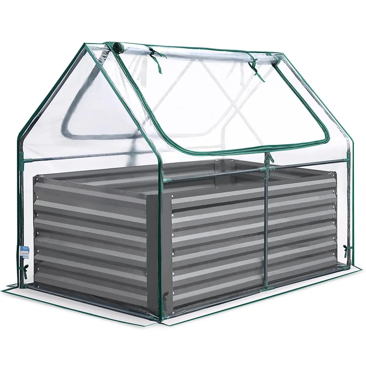 4x3x2FT Quictent Raised Garden Bed clear #color_clear
