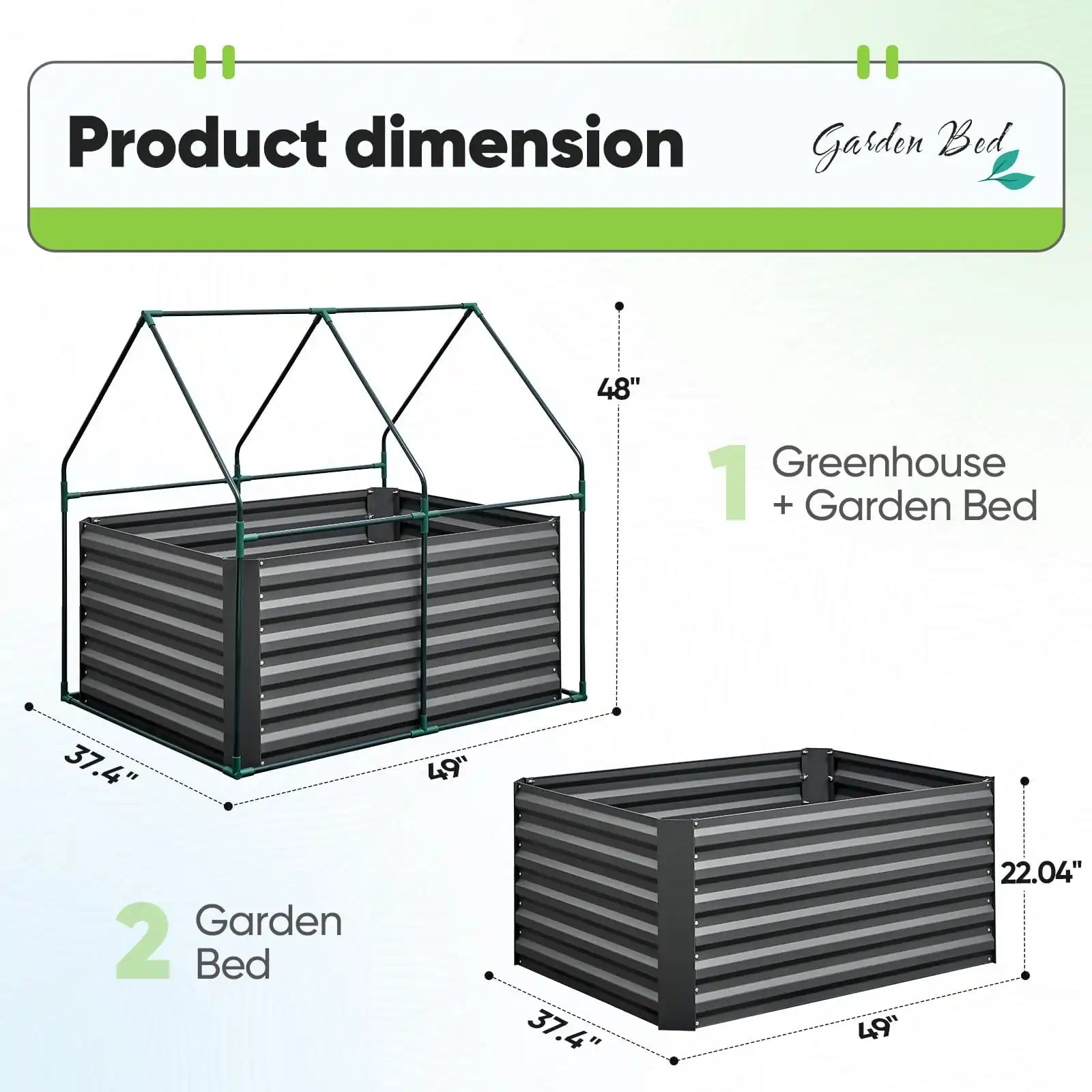 Galvanized Raised Bed Size#color_clear