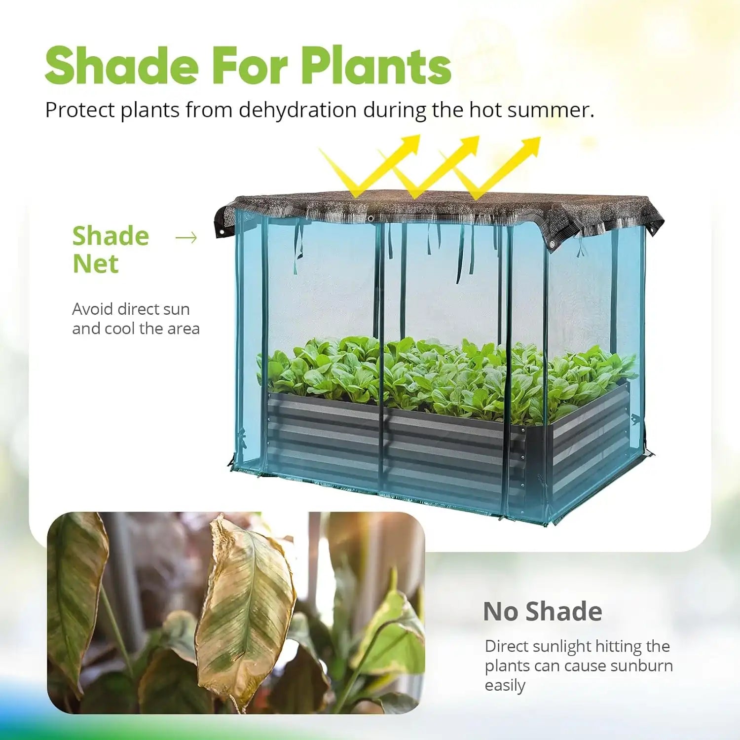Shade net for plants#size_4x3x1ft