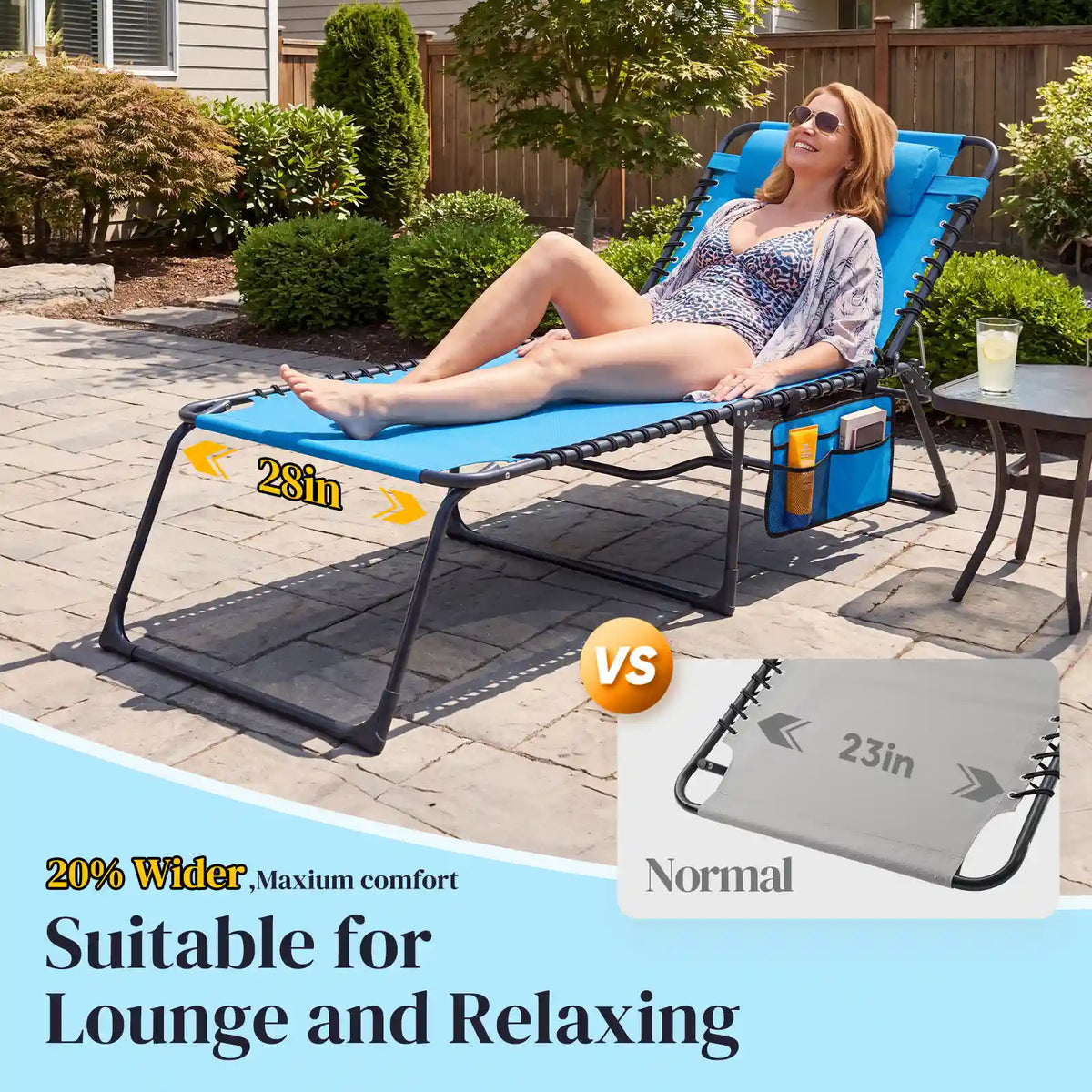 KING BIRD Folding Lounge Chair