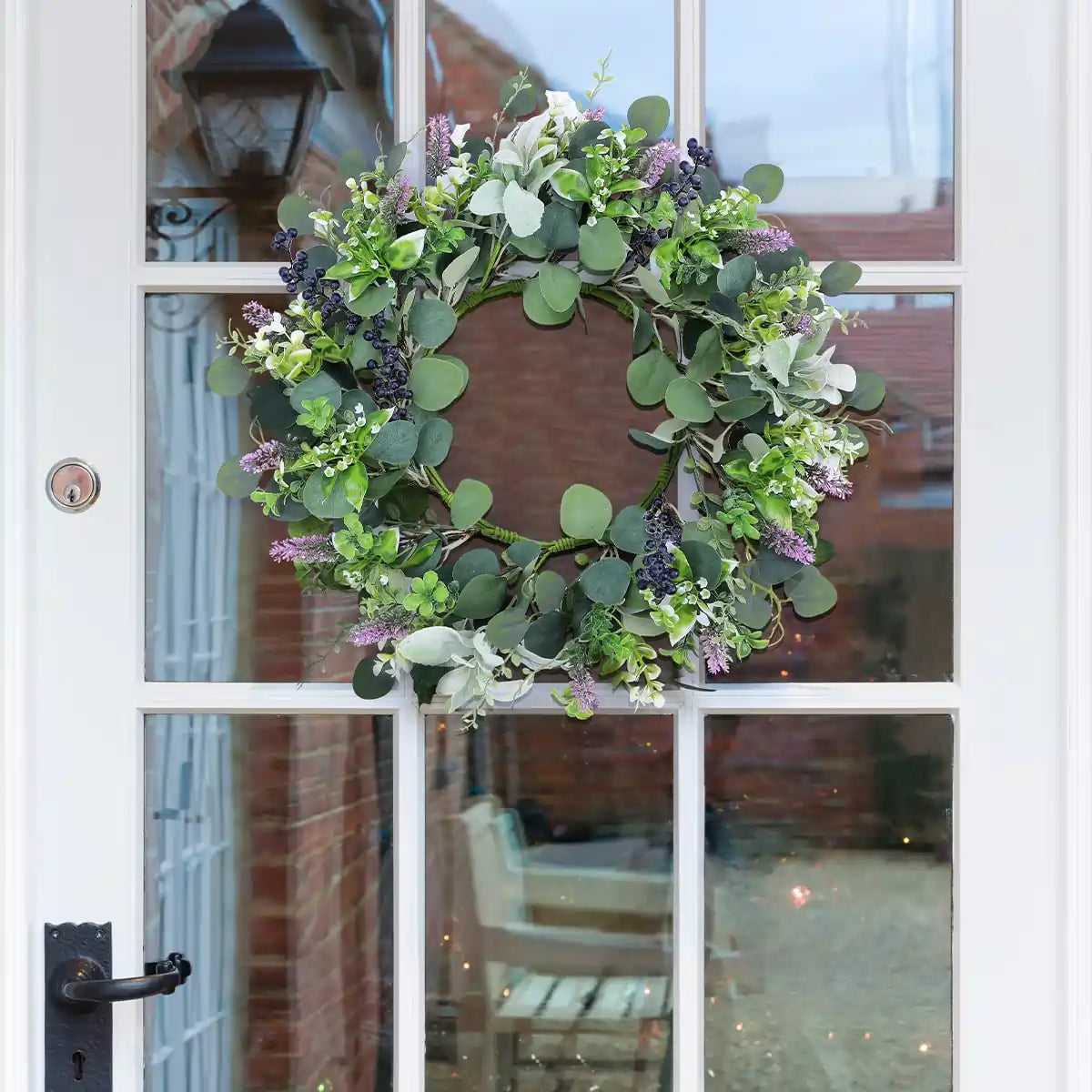 Eucalyptus Wreath for Front Door#color_purple01