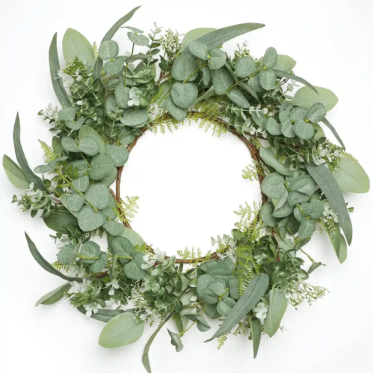 LIFEFAIR Eucalyptus Wreath#color_turquoise