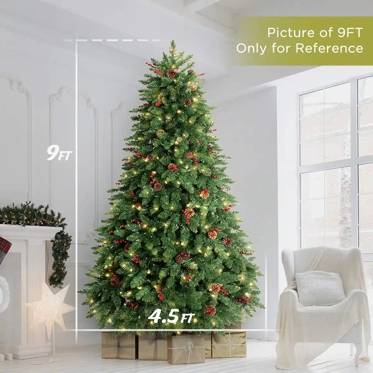 Artificial Christmas Tree#size_9FT
