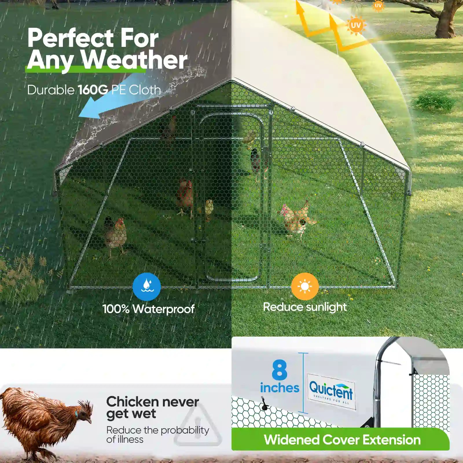 160g PE Cloth#size_12x9FT WireMesh-with ladder