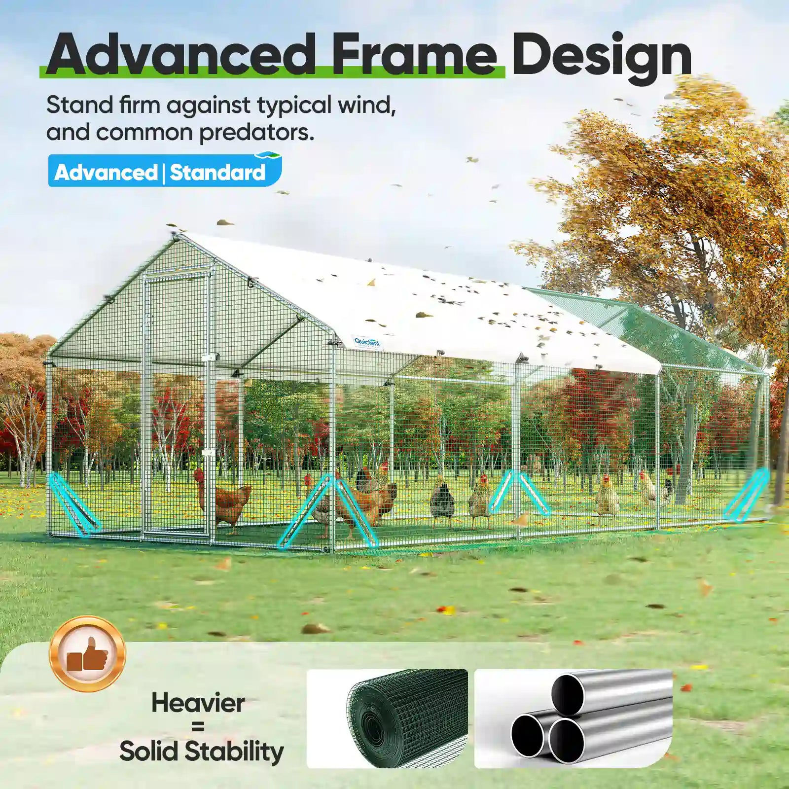 Advanced frame#size_18x9ft w/Extended Wire