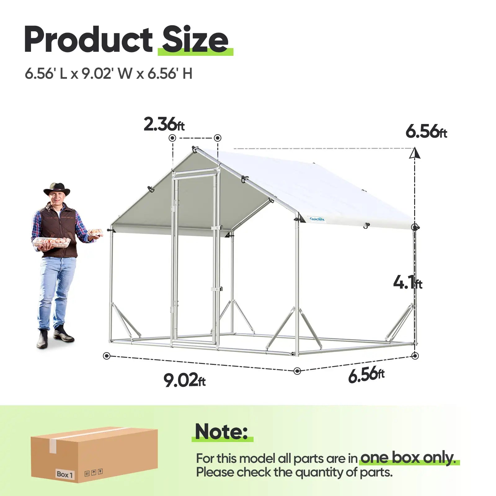 Product size#size_6.5x9ft w/Extended Wire