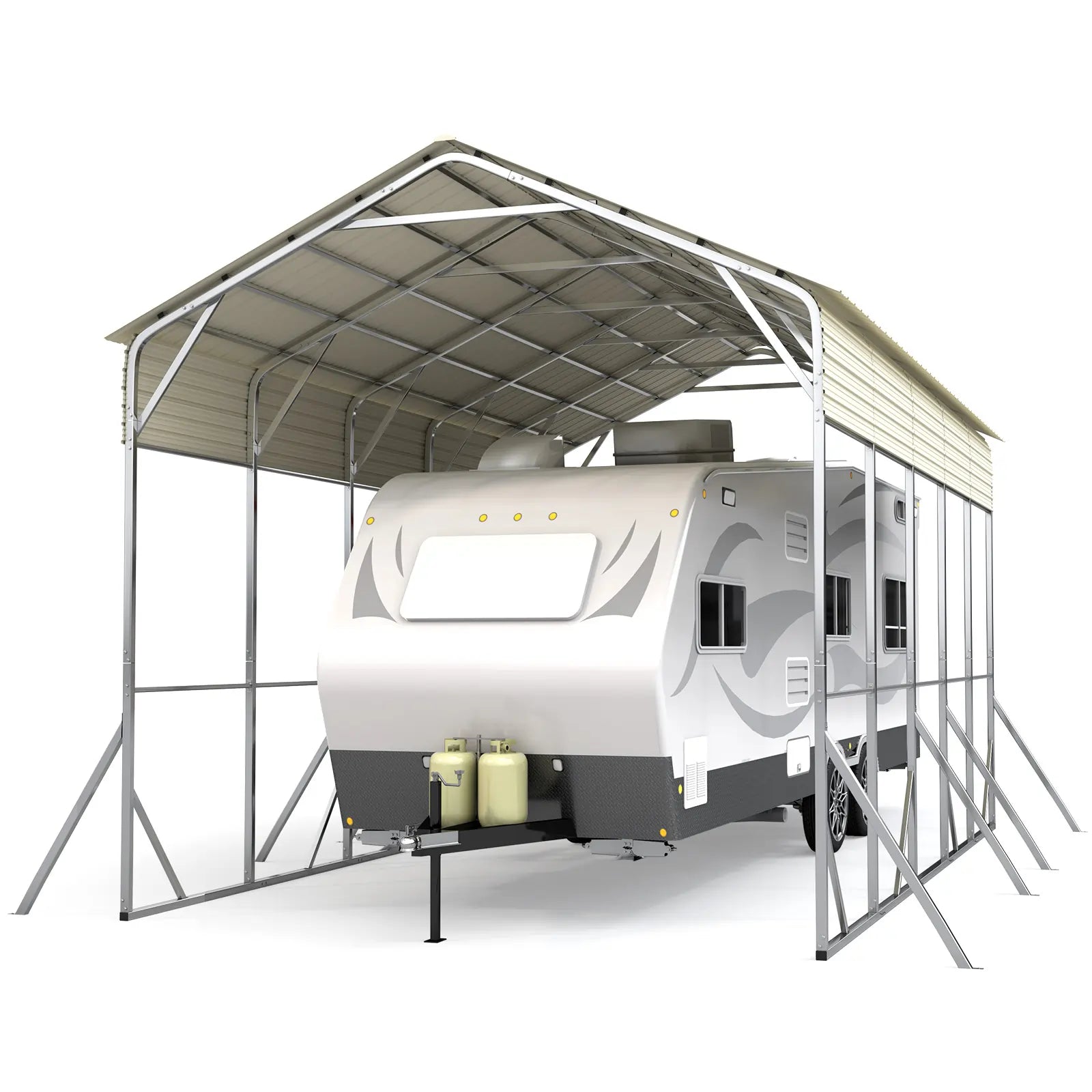 14x25FT Metal Carport#size_14X25ft-Taller