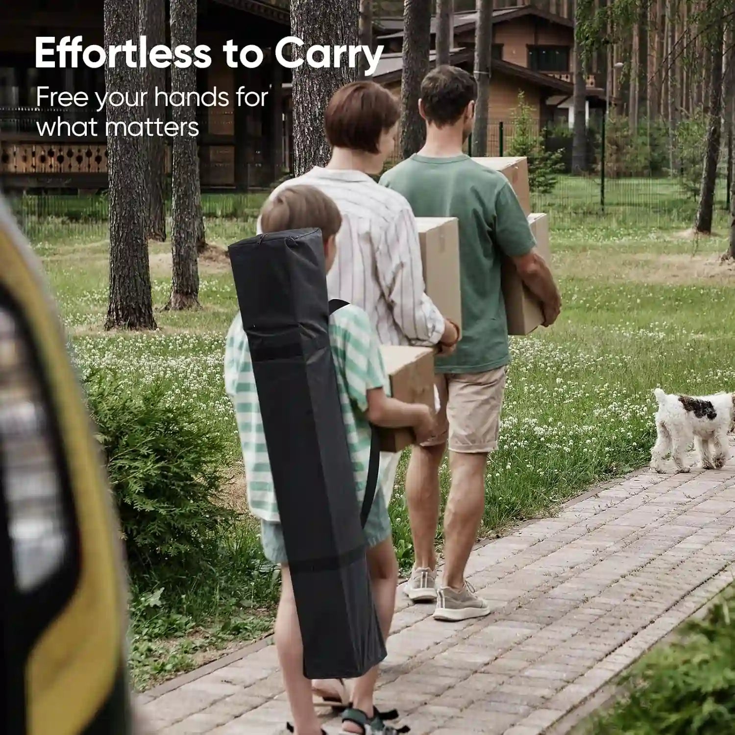 a convenient carry bag for easy transport#color_Pink-with Vent