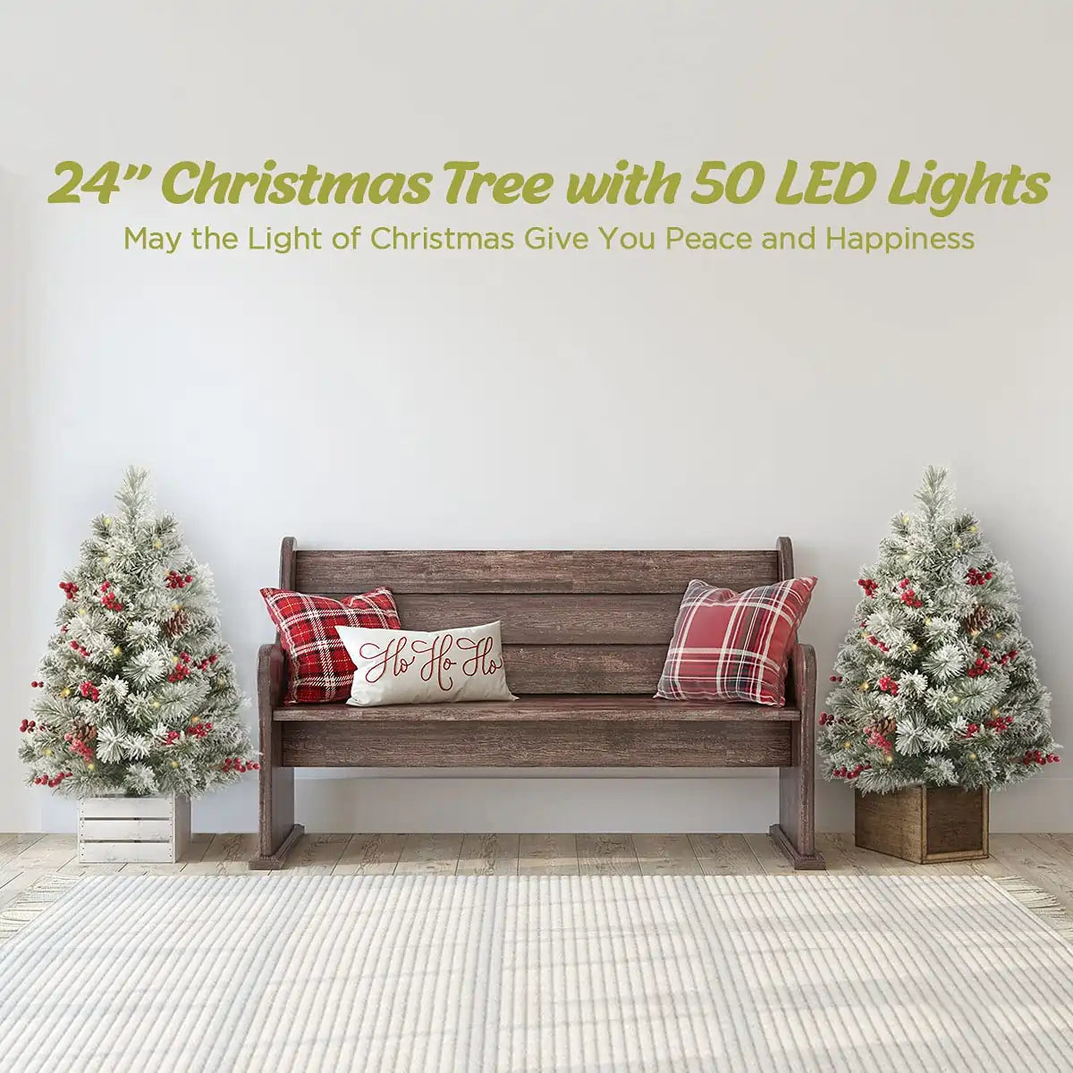 Mini Christmas Tree with LED Lights