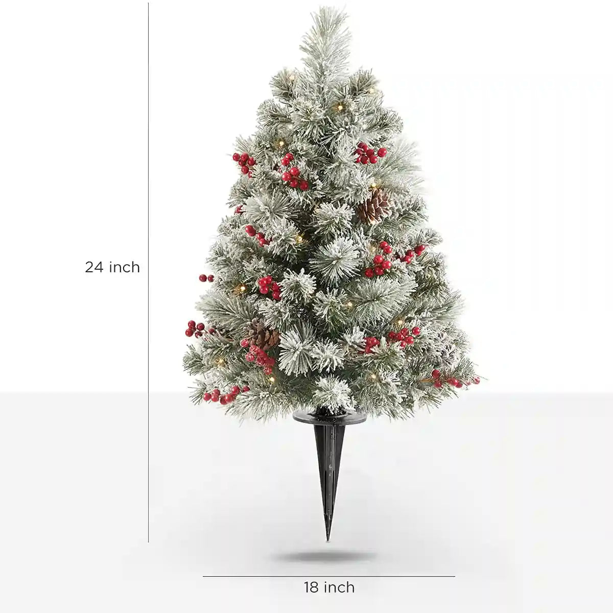 mini Christmas tree size