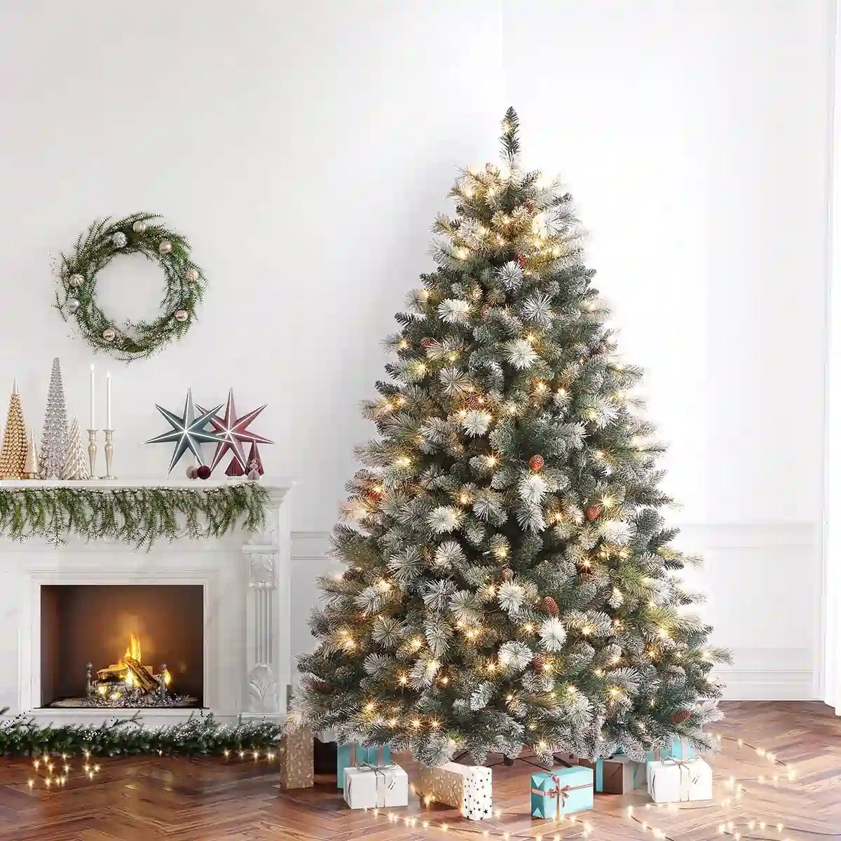 OasisCraft Prelit Christmas Tree 6FT#size_6FT