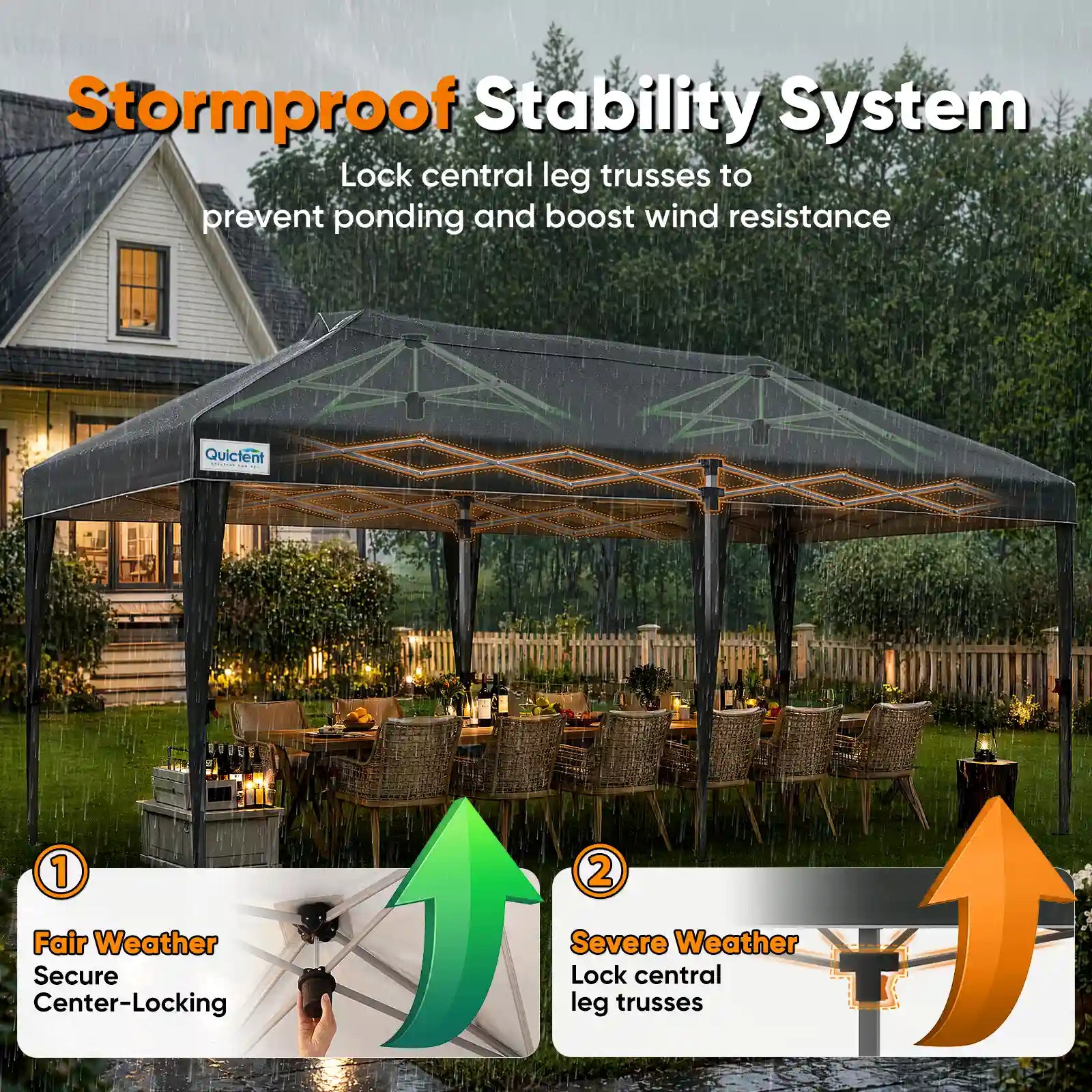 Dual center locks reinforce stability#style_Upgraded Gray w/Center Lock