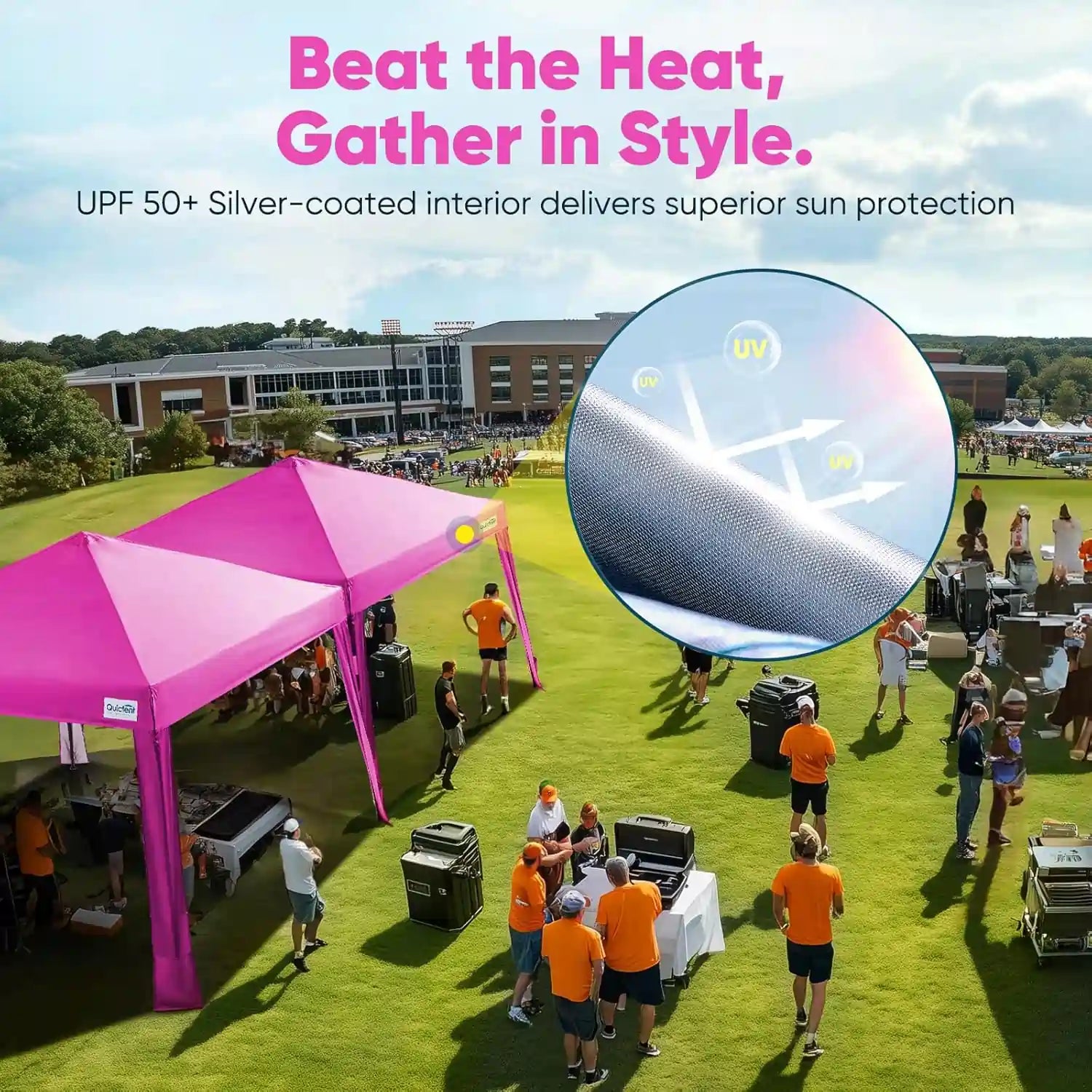 Sun Protection and Easy Setup#style_Pink