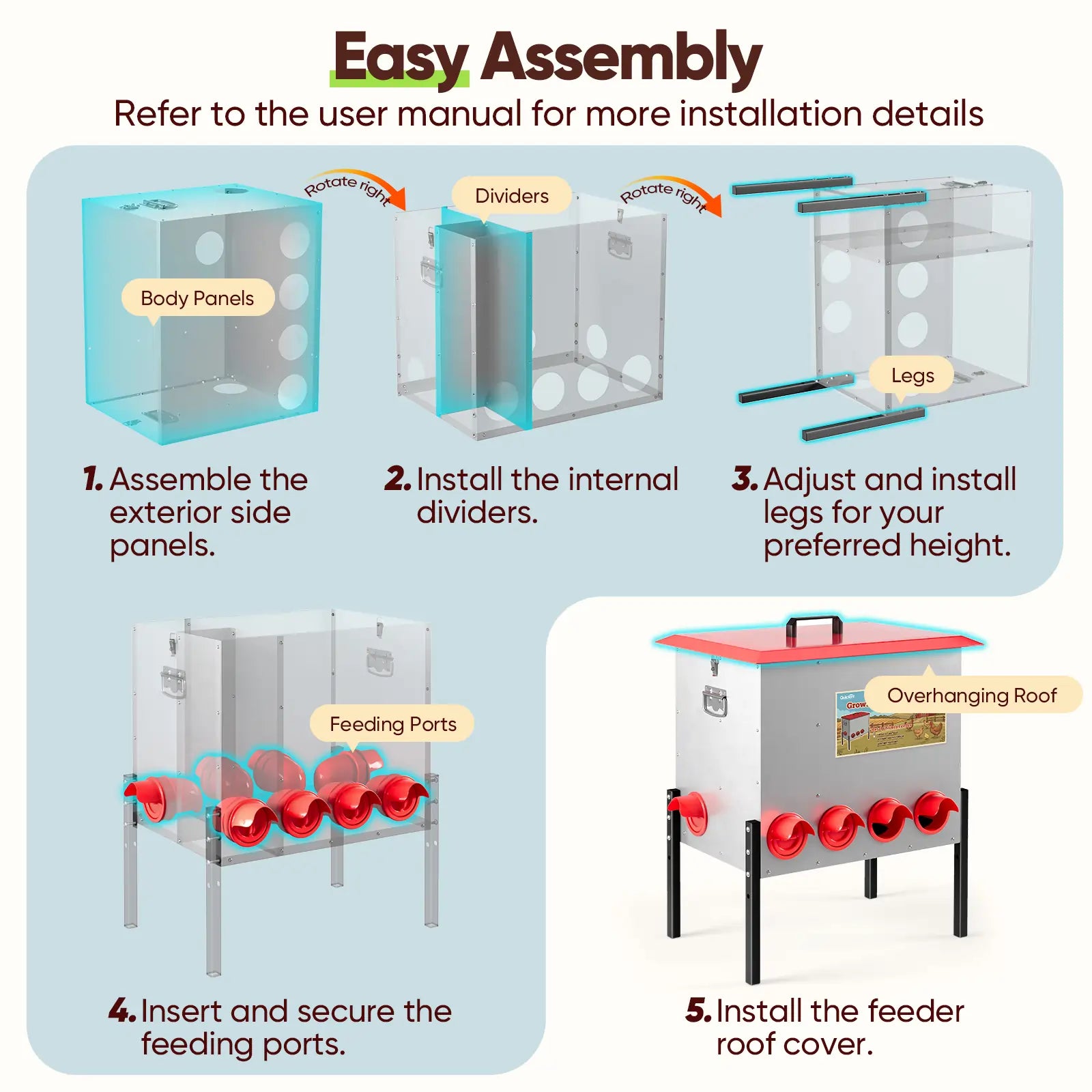 Easy Assembly#size_100-140 lbs