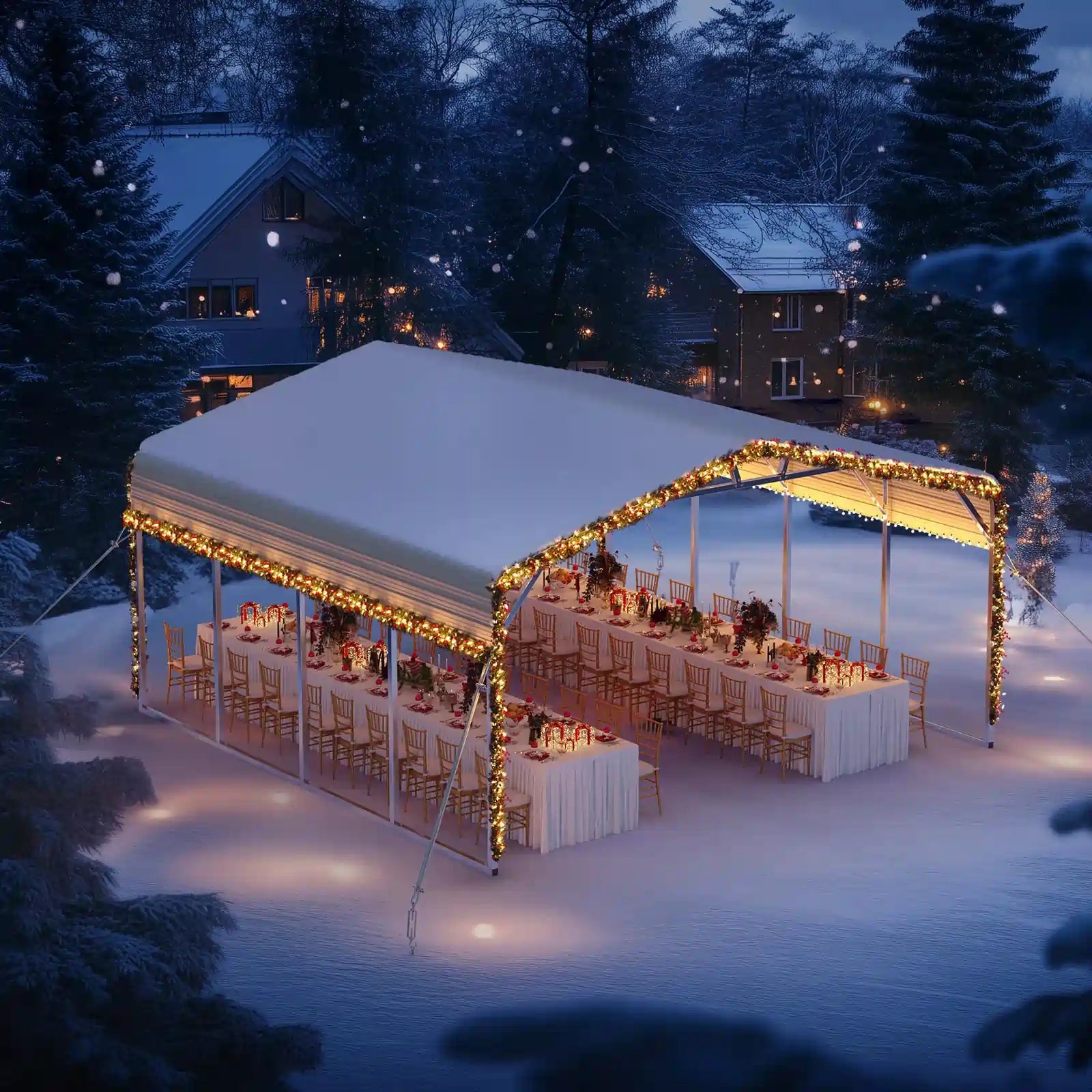 Multi-purpose Outdoor Shelter#size_20X20ft