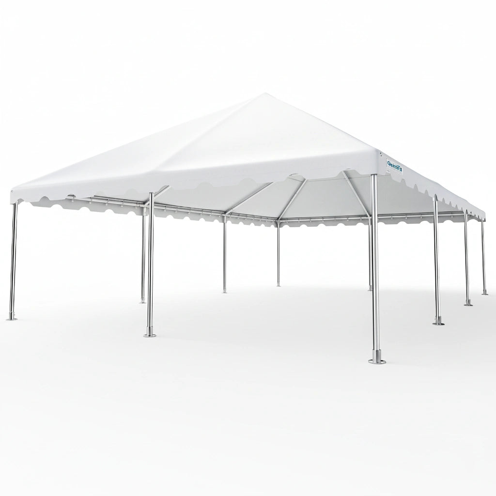 20x30ft Heavy Duty West Coast Frame Tent No Sides#size_20'x30' No Sides