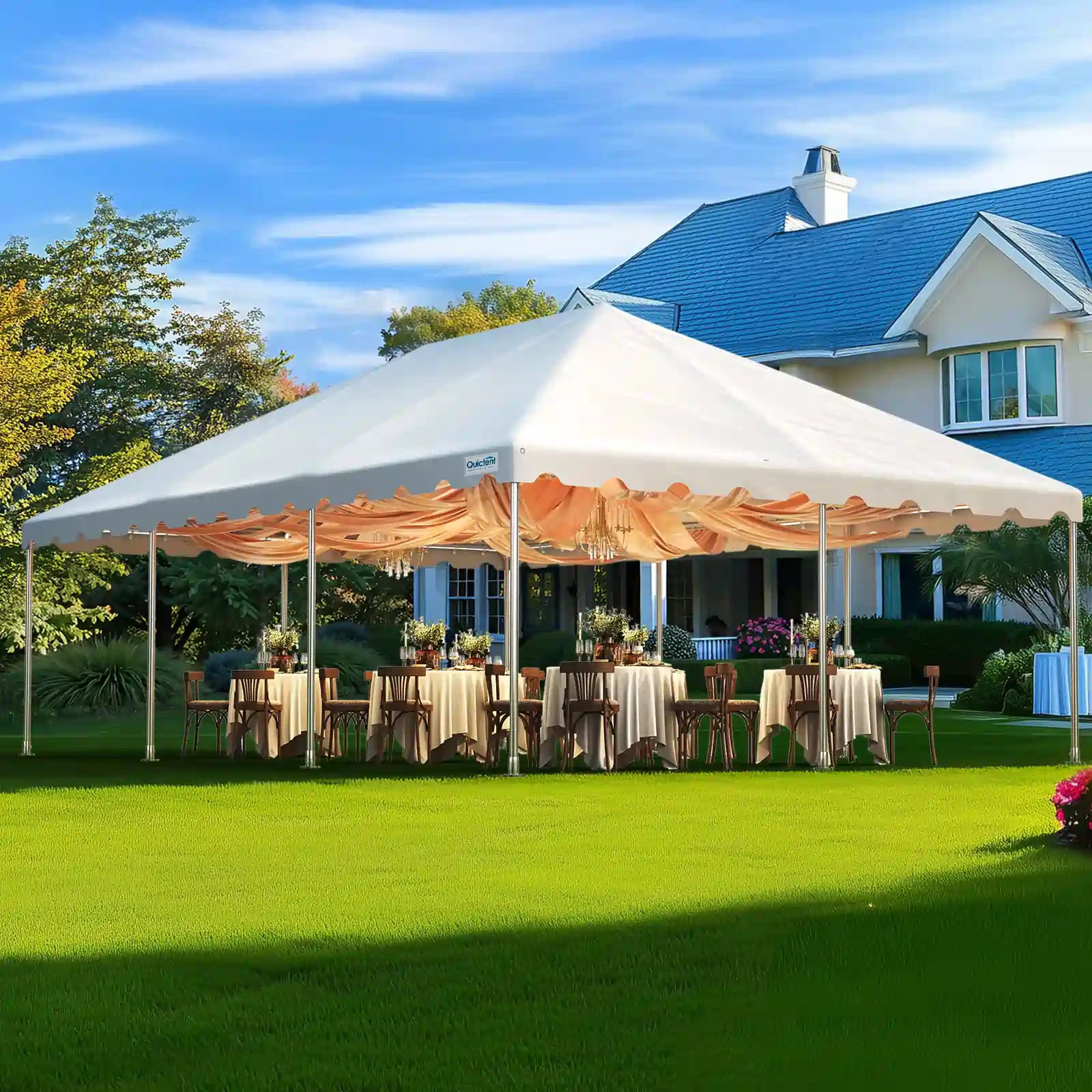 Quictent 20x30 Party Tent#size_20'x30' No Sides