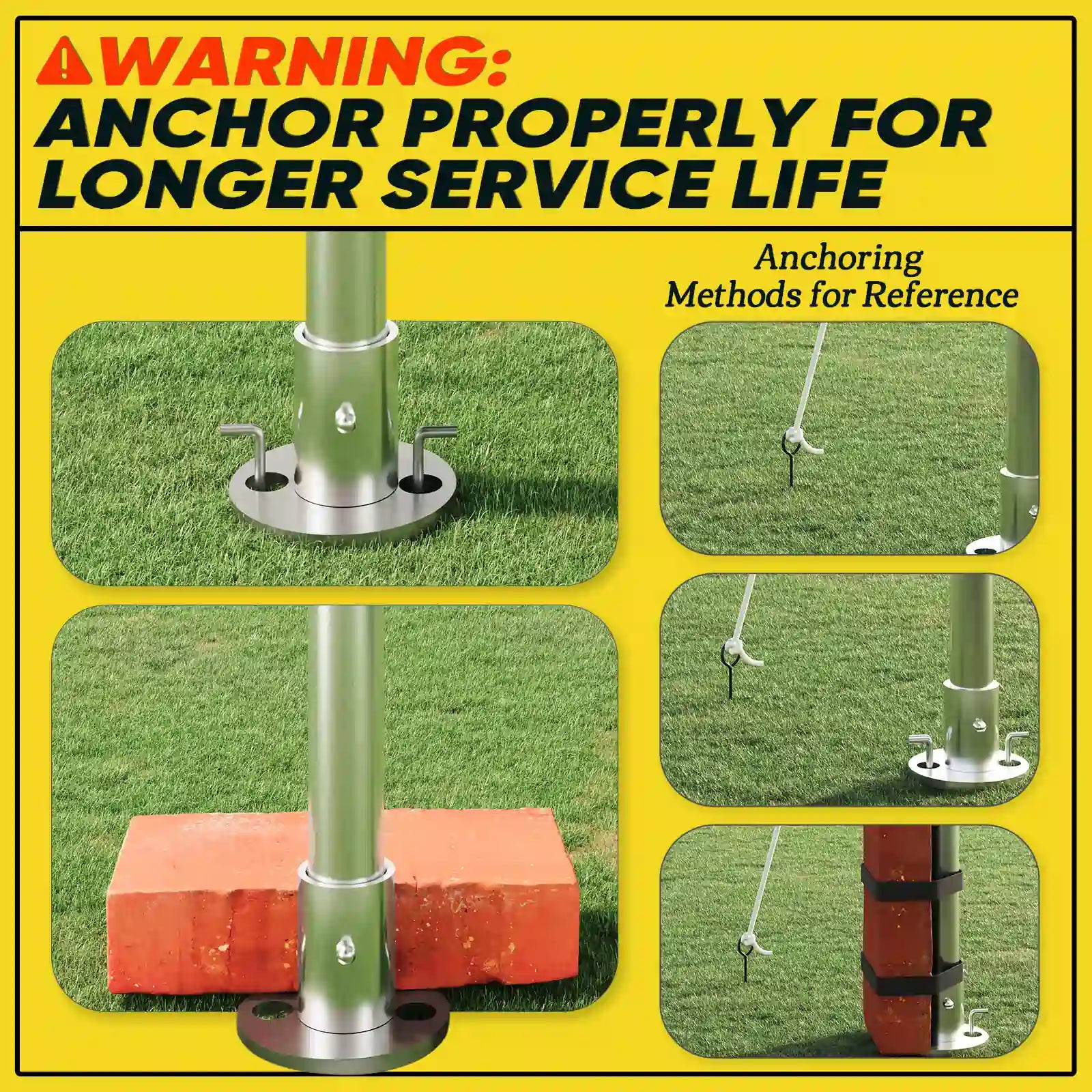 expansion screws (anchors) for cement surfaces#size_20'x40' No Sides