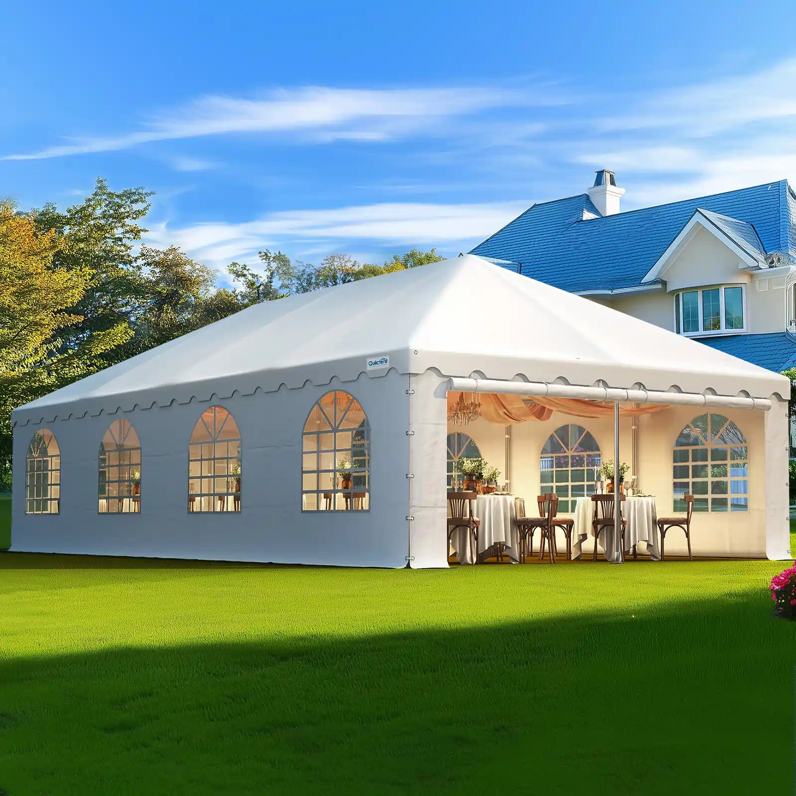 20x40 Party Tent#size_20'x40' with Sides