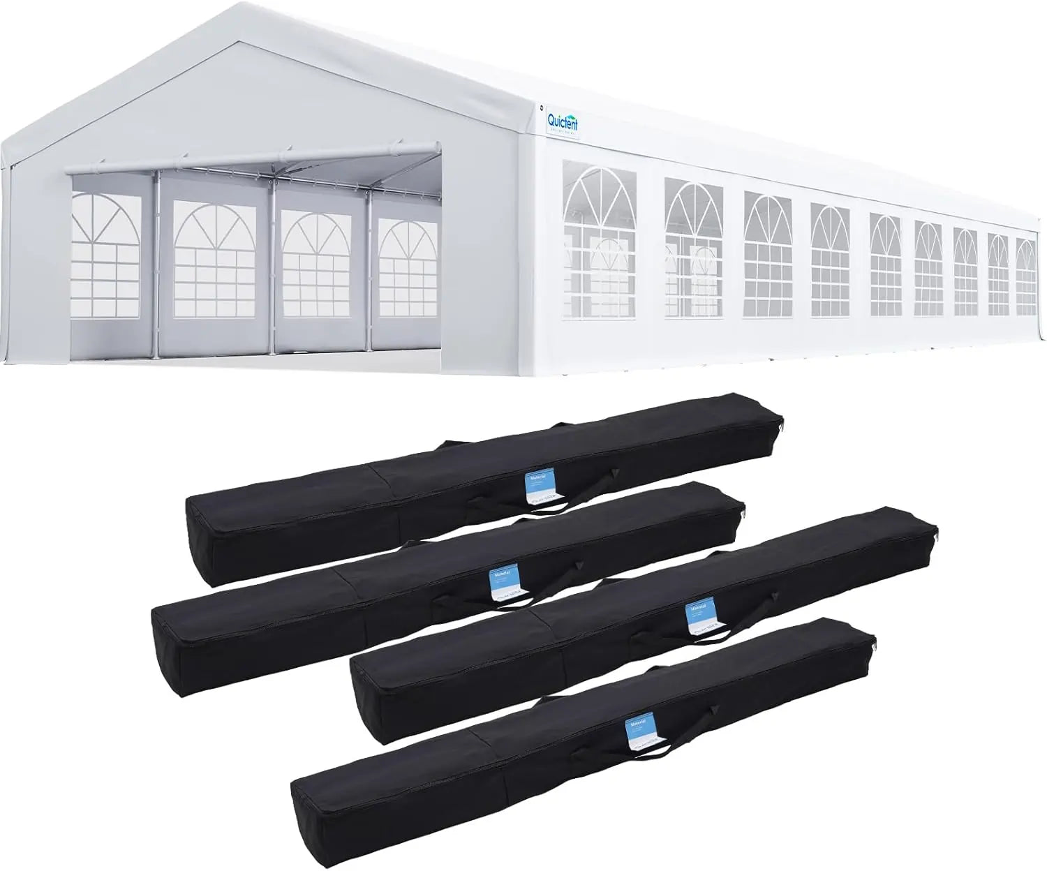 Quictent 20x60 Heavy Duty Party Tent#size_20' x 60'-basic